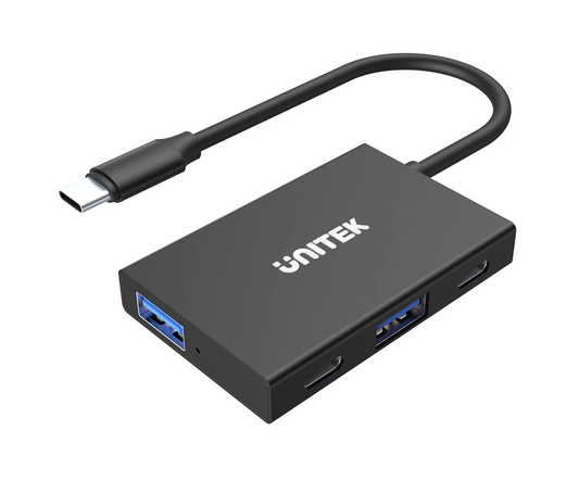 Unitek H1302A USB3.1 Type-C Gen2 Hub 2x USB-A 2x USB-C