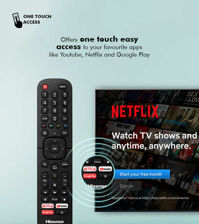 Hisense 40A4BG 40'' Full HD Smart LED TV
