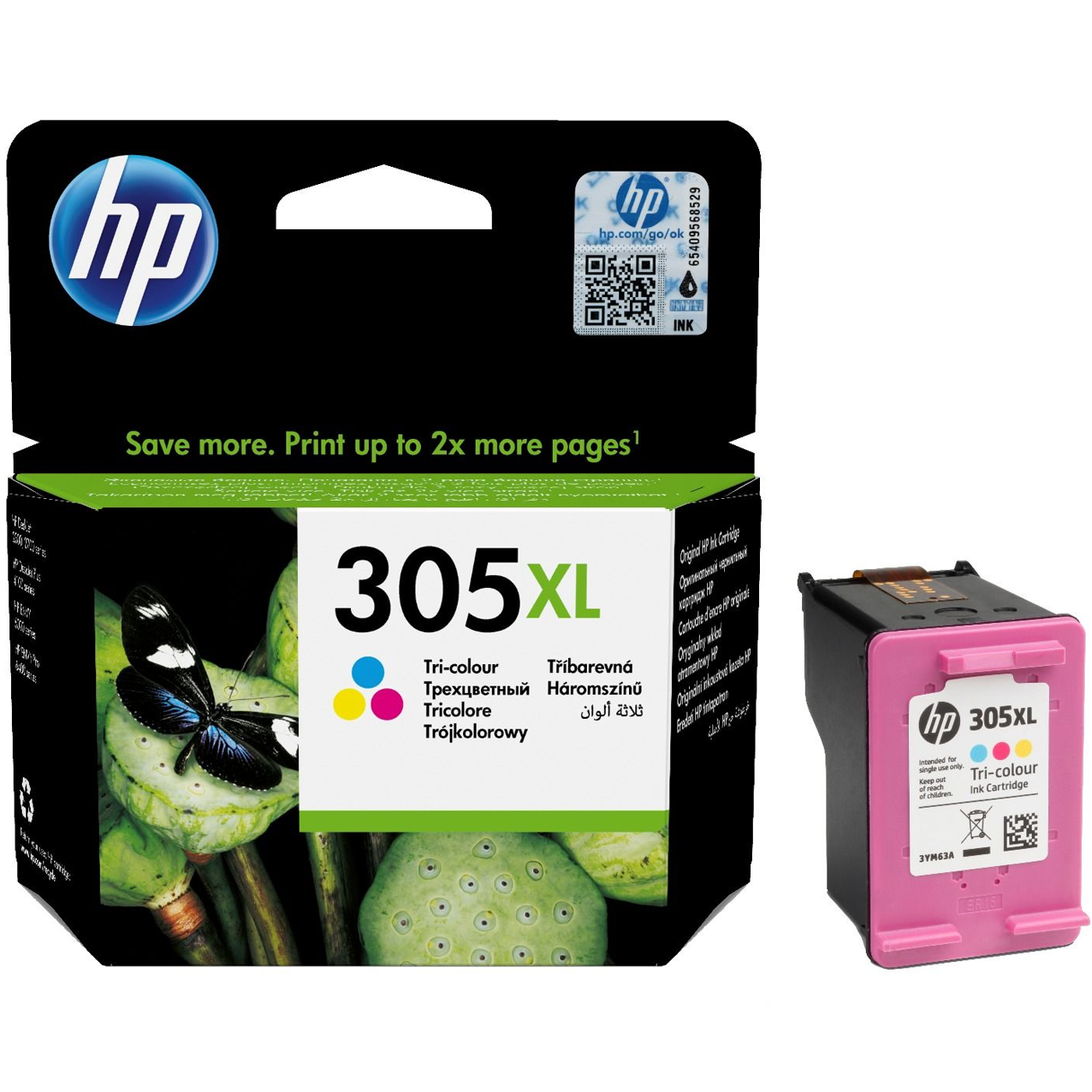 HP Ink Cartridge 305XL Tri-Color