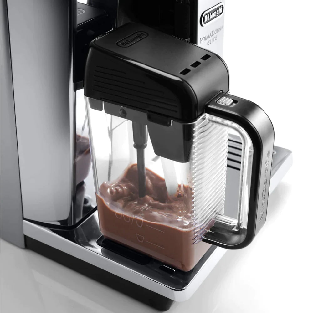 DELONGHI ECAM650.85.MB Primadonna Elite Fully Automatic Coffee Maker, Silver