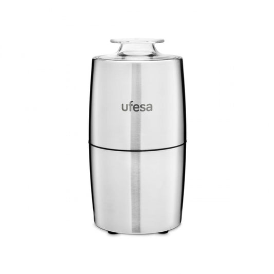 UFESA MC0470 S/Steel Coffee Grinder 200 W Capacity 70grs - Transparent Lid