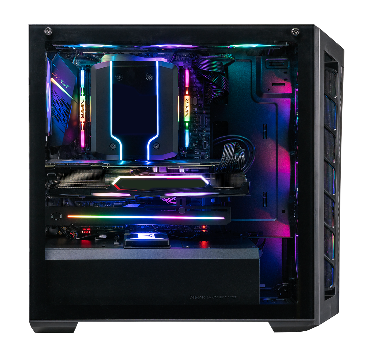 Cooler Master Masterbox MB511 ATX Case with 3x ARGB Fans