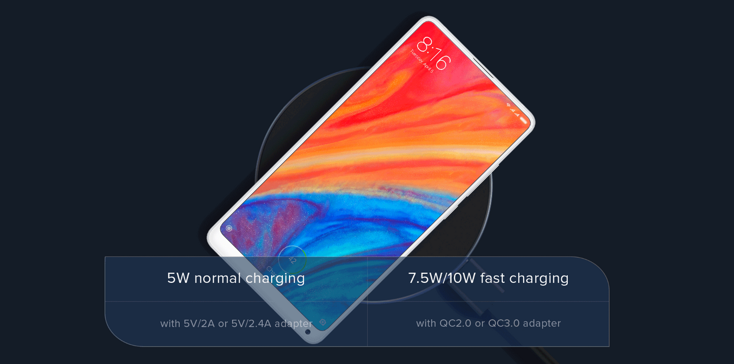 Xiaomi Mi Wireless Quick Charging Pad Black