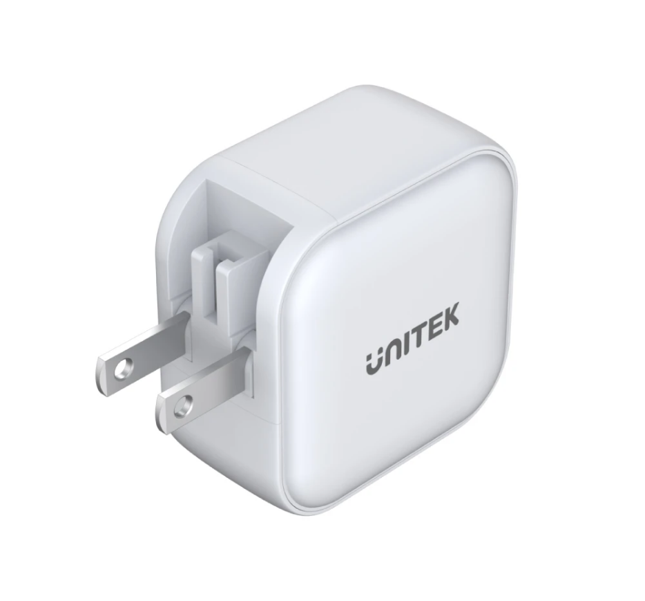 Unitek P1108AWH 66W 3in1 GaN Travel Charger White