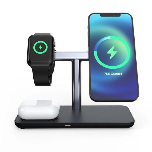 Unitek Charge 3in1 Magnetic Wireless Stand iPhone-Watch-Airpod P1212A