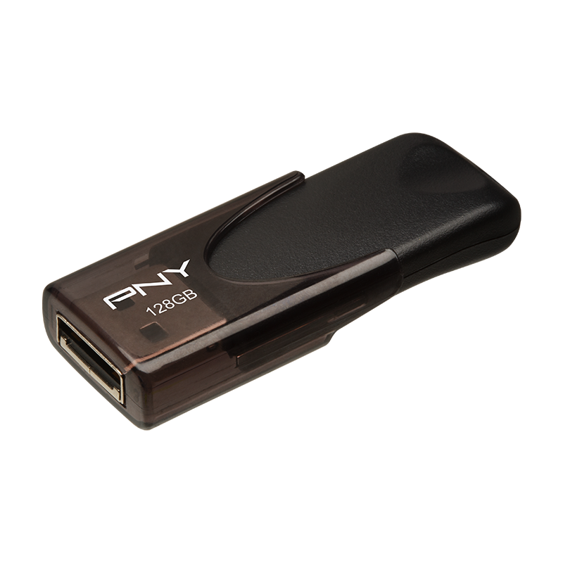 PNY Attache 4 USB 2.0 Stick 128GB Black