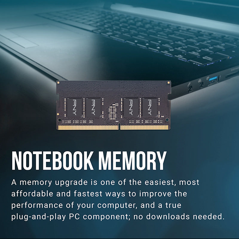 PNY SODIMM DDR4 2666MHz 1x8GB Notebook Memory RAM