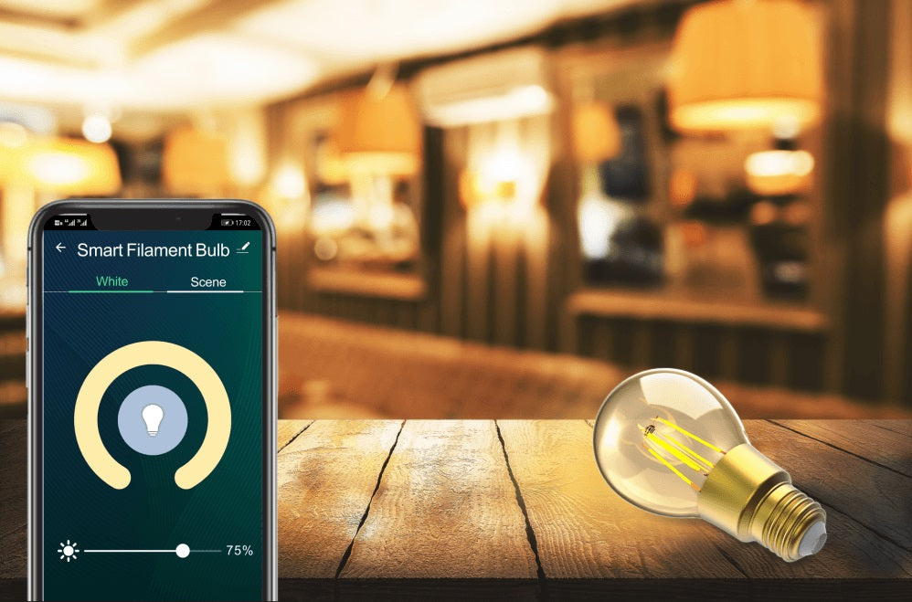 WOOX R9078 4.9W Wi Fi Smart Filament Bulb Rolls Technology Store Cyprus Online Shop