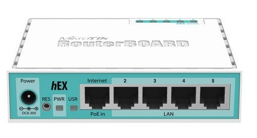 MikroTik RB750GR3 HEX Gigabit Router
