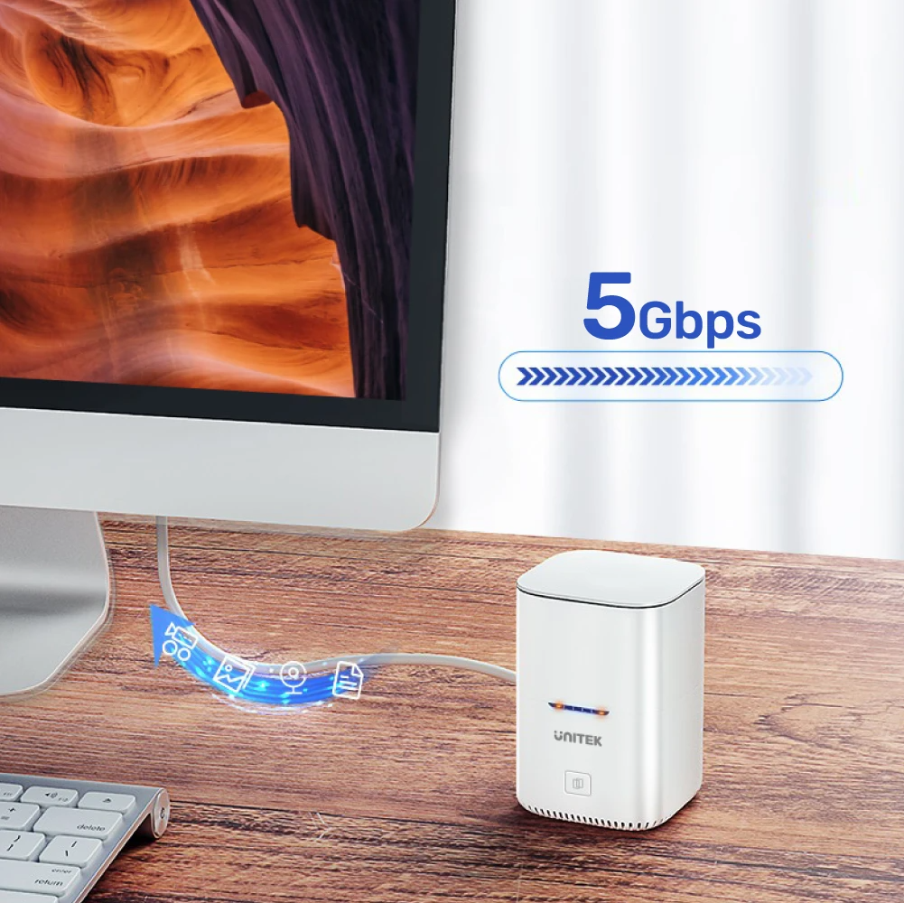 Unitek S1105A Marshmallow 2.5'' HDD/SSD Disk Station DAS Drive
