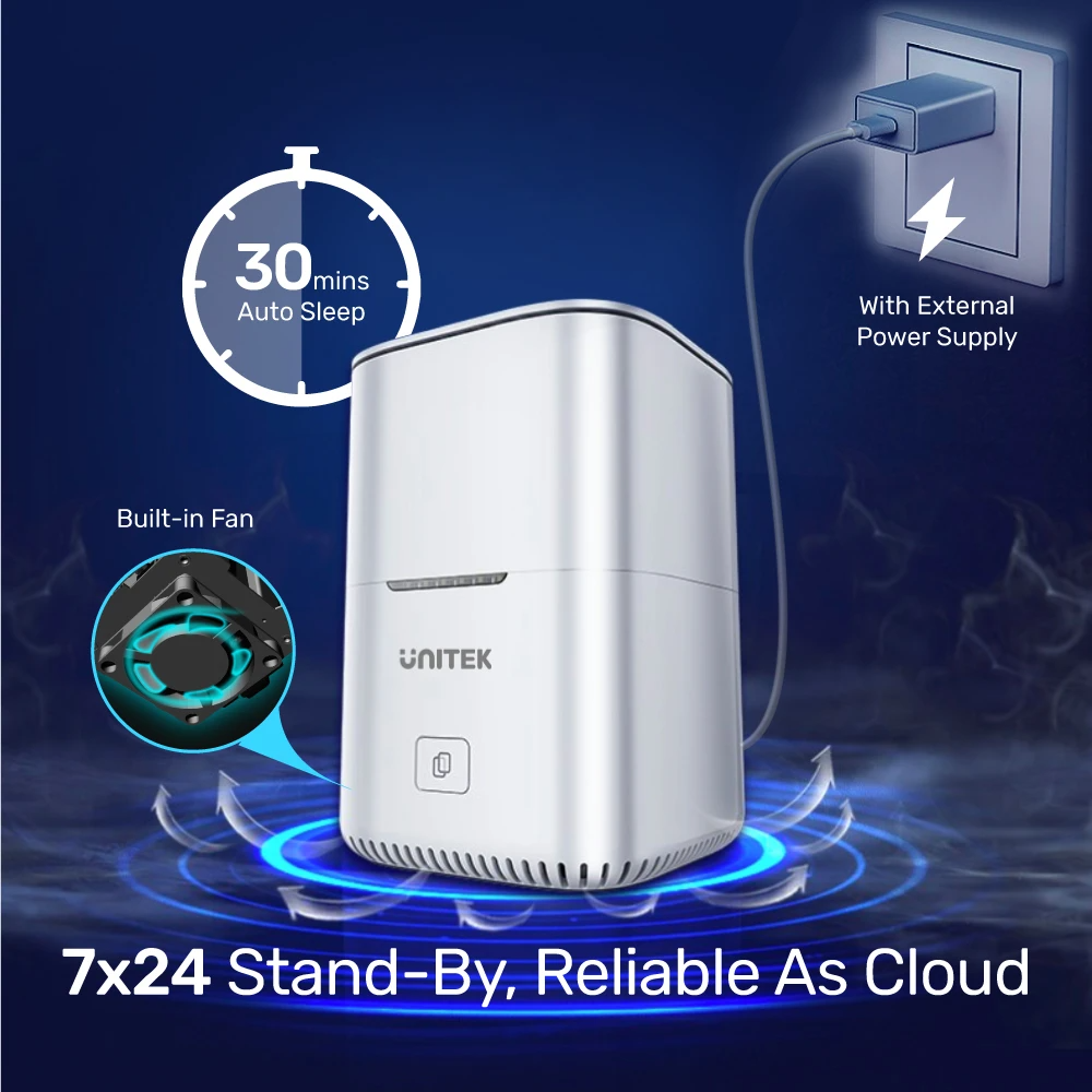 Unitek S1105A Marshmallow 2.5'' HDD/SSD Disk Station DAS Drive