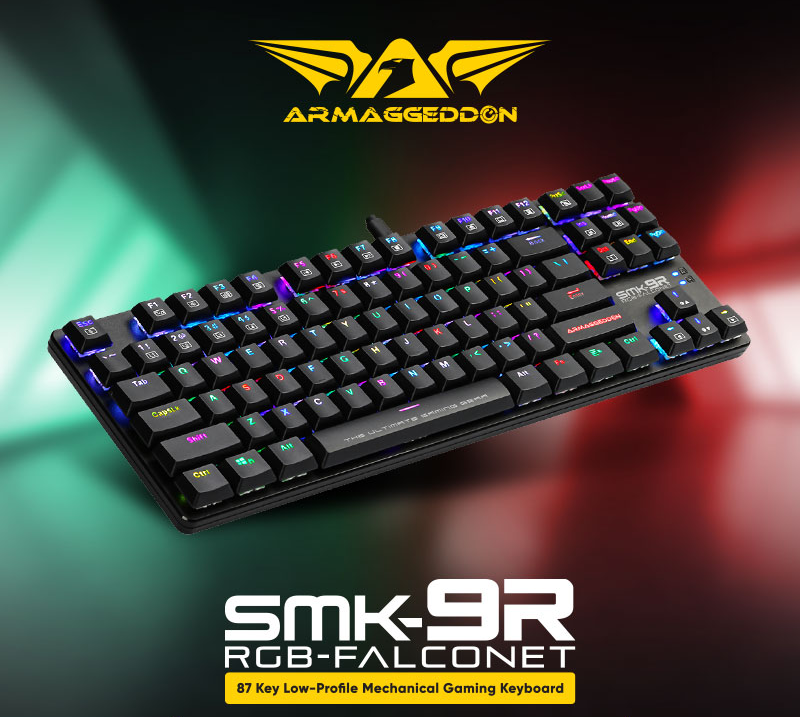 Armaggeddon SMK-9R RGB FALCONET Mechanical Keyboard