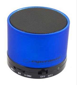 ESPERANZA SPEAKER BLUETOOTH FM RITMO BLUE