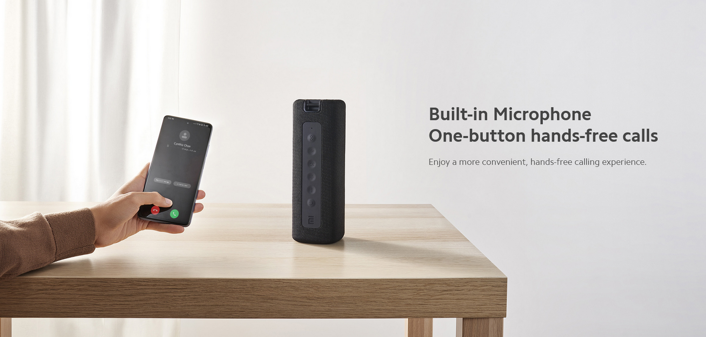 Xiaomi Mi Portable Outdoor Speaker IPX7 Black