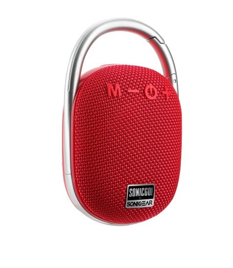 SonicGear SONICGO!1 Portable Bluetooth Speaker Red