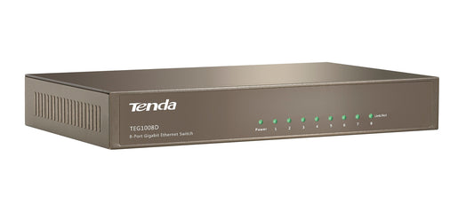 Tenda TEG1008D 8-Port Gigabit Switch Metal