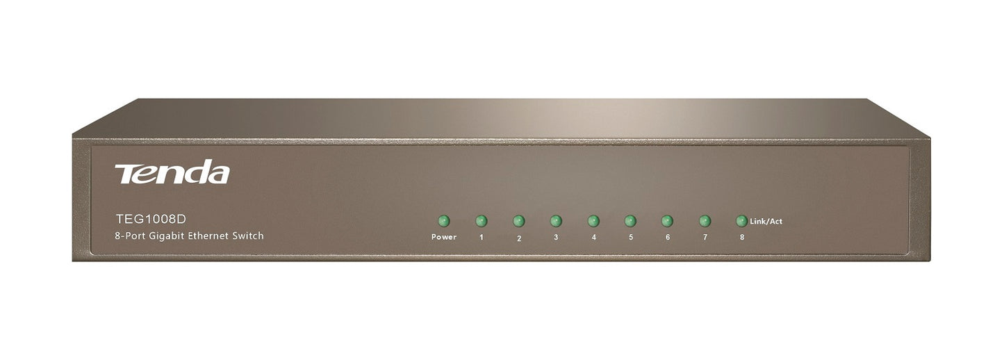 Tenda TEG1008D 8-Port Gigabit Switch Metal