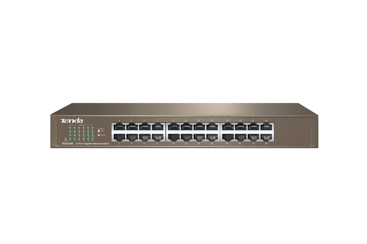 Tenda TEG1024D 24-Port Gigabit Ethernet Switch Rackmounted