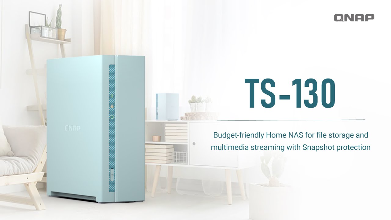 QNAP TS-130 1Bay NAS Quad Core 1GB