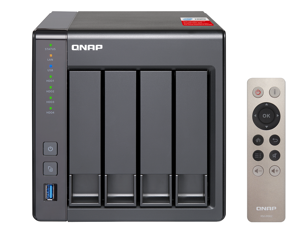 QNAP TS-451+-2G 4Bay NAS Intel Quad Core 2GB HDMI