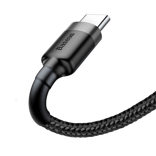 Baseus Cafule Braided Type-C Cable 2.0A 2.0m Grey