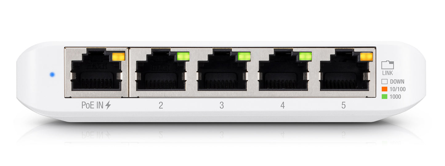 Ubiquiti UniFi 5-Port Gigabit Switch with PoE In USW-FLEX-MINI
