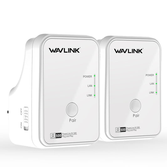 WavLink WL-NWP502M2 AV500 Wired Powerline Kit UK