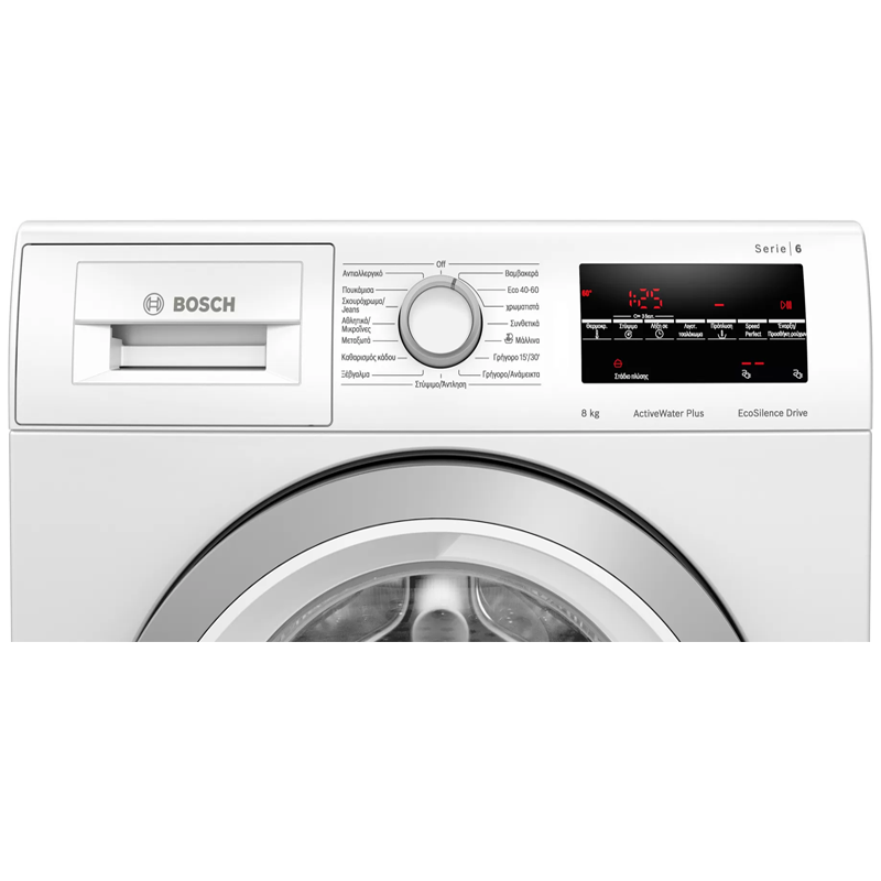 BOSCH WUU28T08CY Serie 6 Washing Machine, 8kg