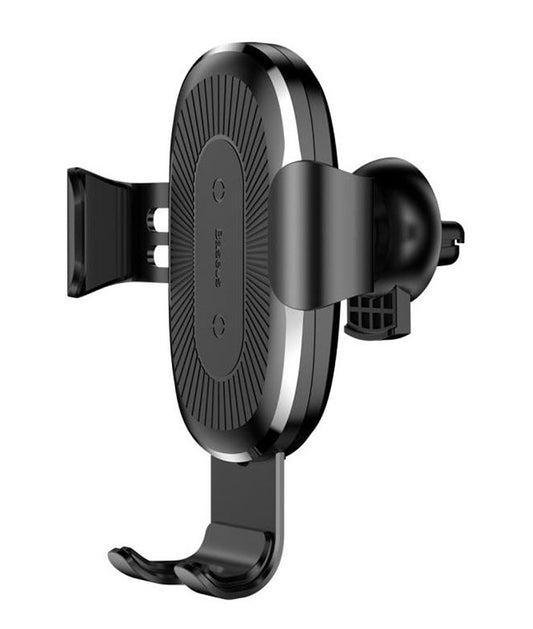 Baseus WXYL-01 Wireless Air Vent Gravity Car Charger Black