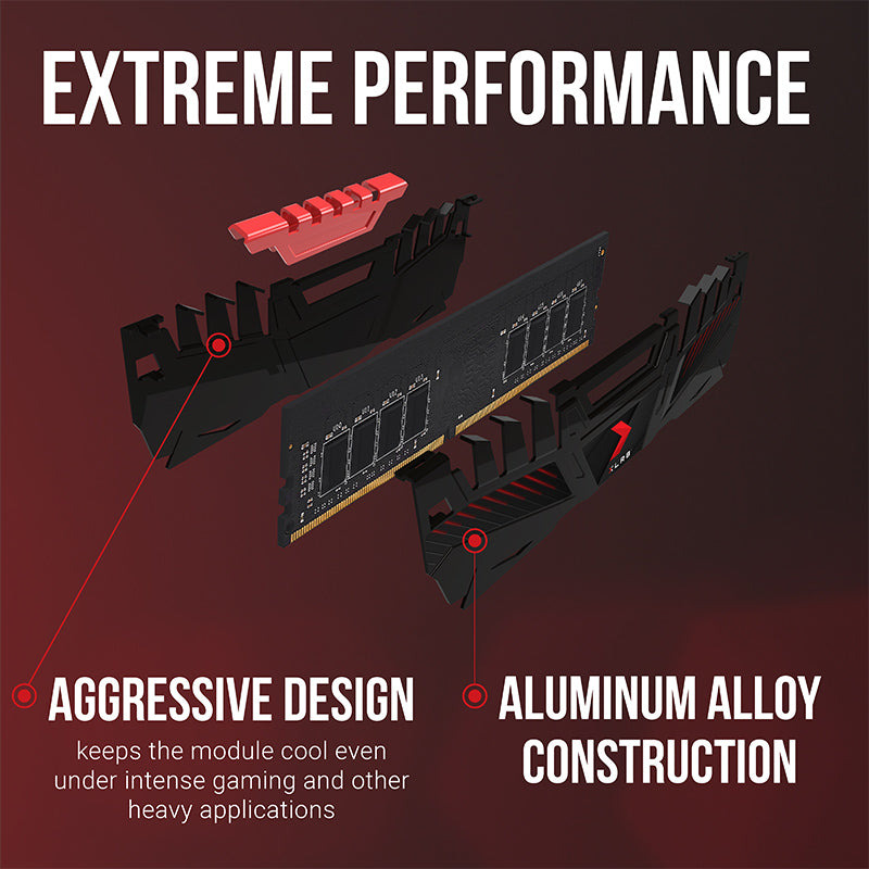 PNY XLR8 DIMM DDR4 3200MHz 2x8GB Desktop Ram