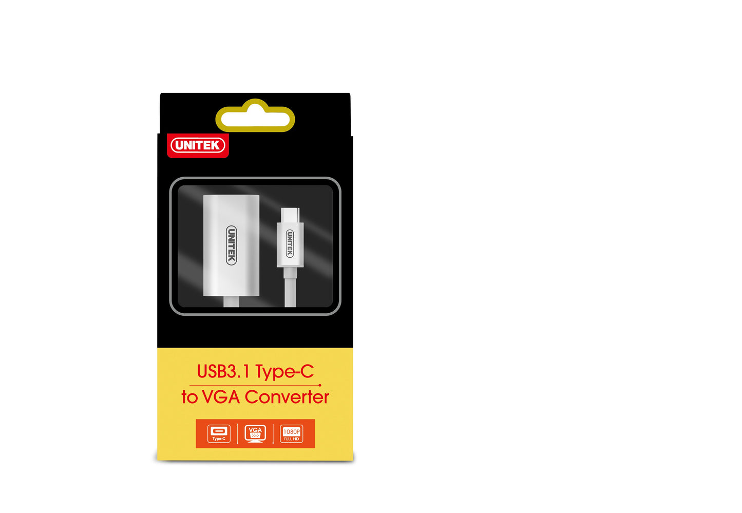 Unitek Y-6315 USB3.1 Type-C to VGA Converter