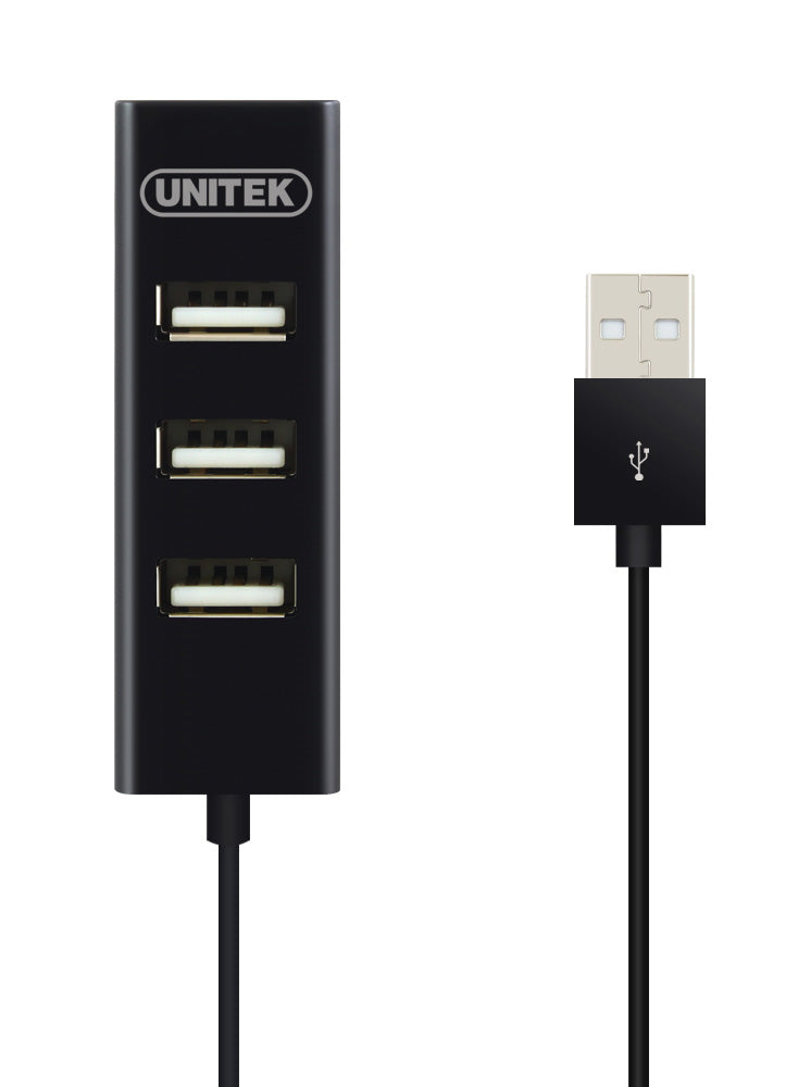 Unitek Y-2140 USB2.0 4 Port Hub 0.8m