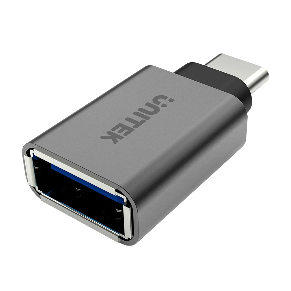 Unitek Y-A025CGY USB-A Female to Type C 3.1 Adaptor Grey