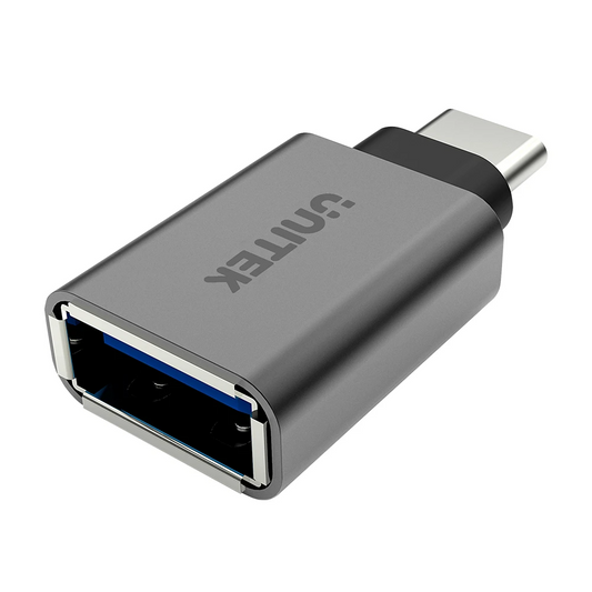 Unitek Y-A025CGY USB-A Female to Type C 3.1 Adaptor Grey