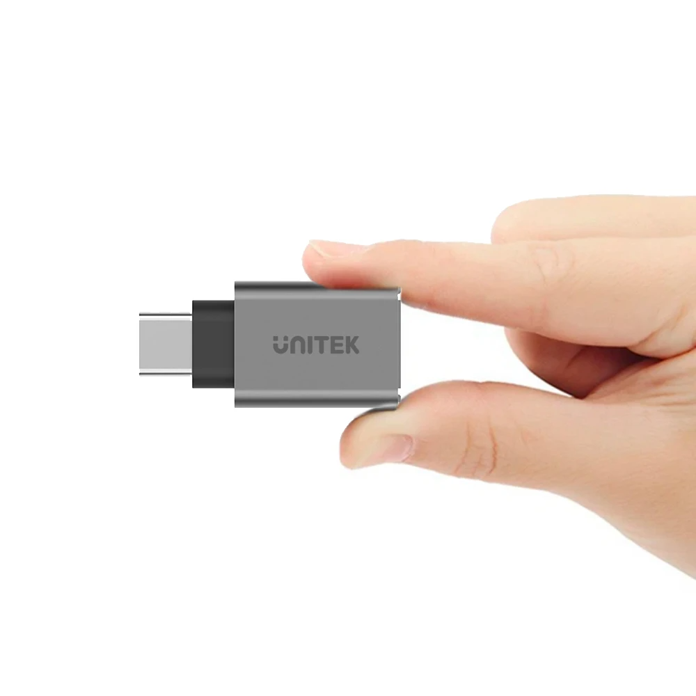 Unitek Y-A025CGY USB-A Female to Type C 3.1 Adaptor Grey