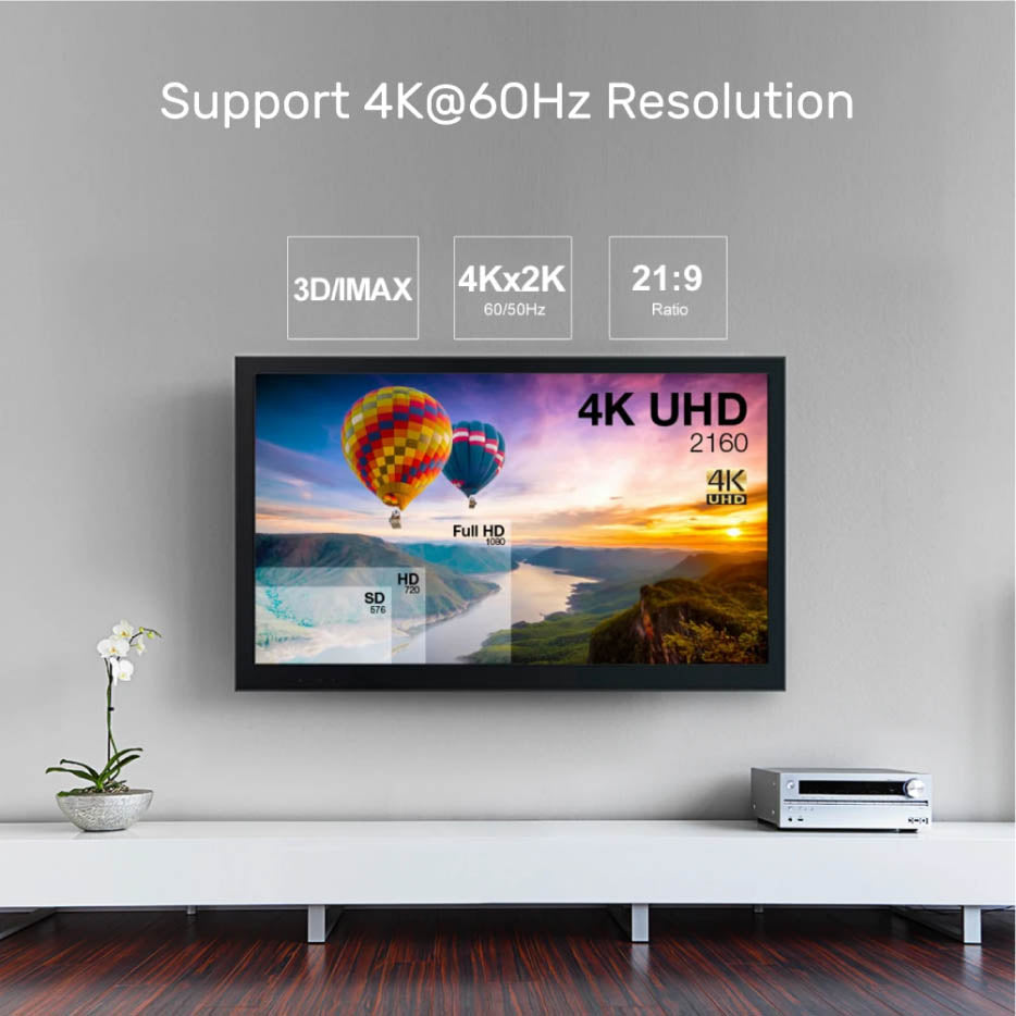 Unitek Y-C1031BK UltraPro HDMI V2.0 Active Optical Cable 30m