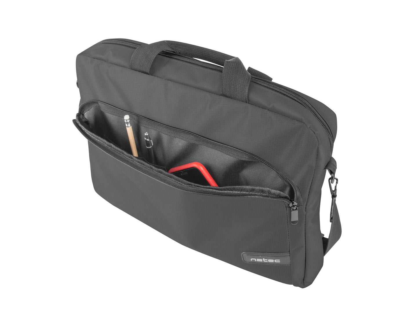 Natec WALLAROO Topload Laptop Bag With Wirelss Mouse