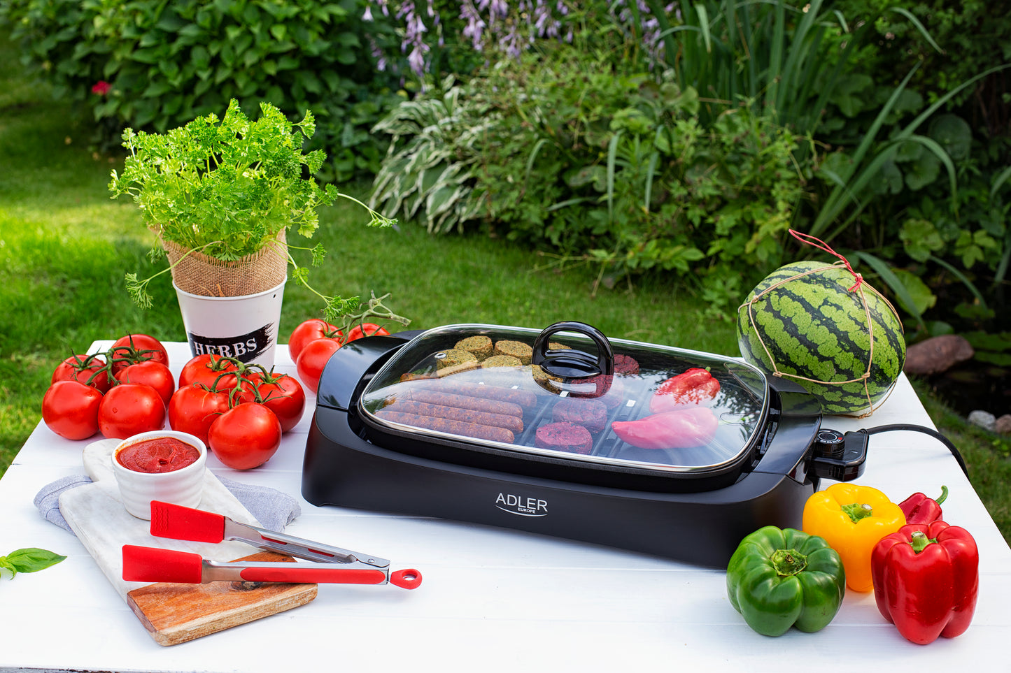 Adler AD6610 Electric Grill 3000W with Non Stick Coating