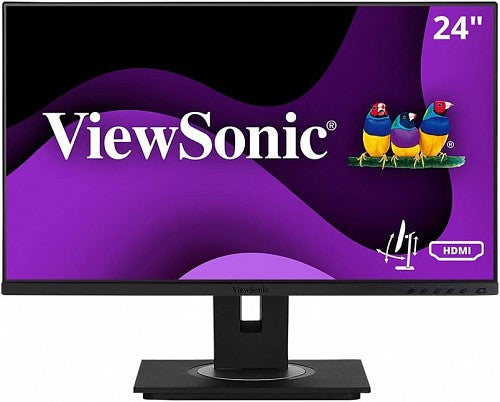 ViewSonic VG2448A-2 Ergonomic 24' 'Monitor Full-HD IPS Panel