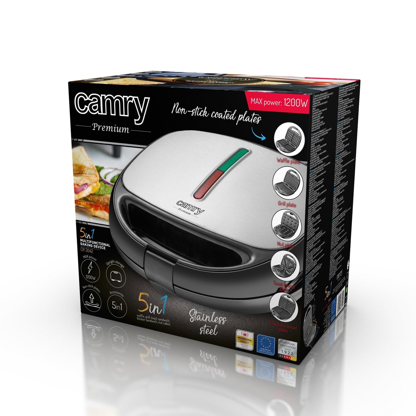 Camry CR3042 Multifunctional 5in1 Baking Device