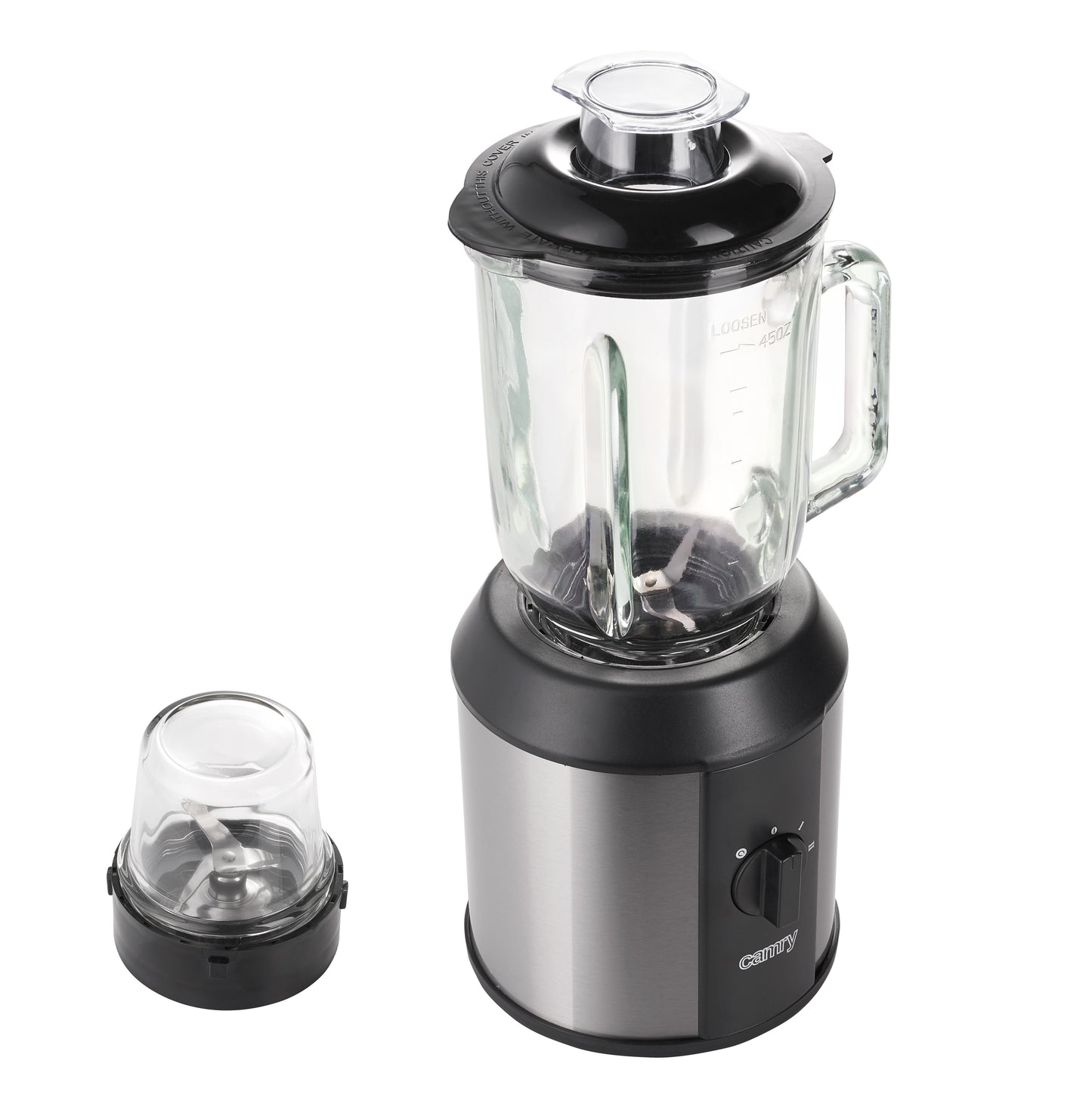 Camry CR4058 Blender with Grinding Attachment and Crush Ice Function 1500W