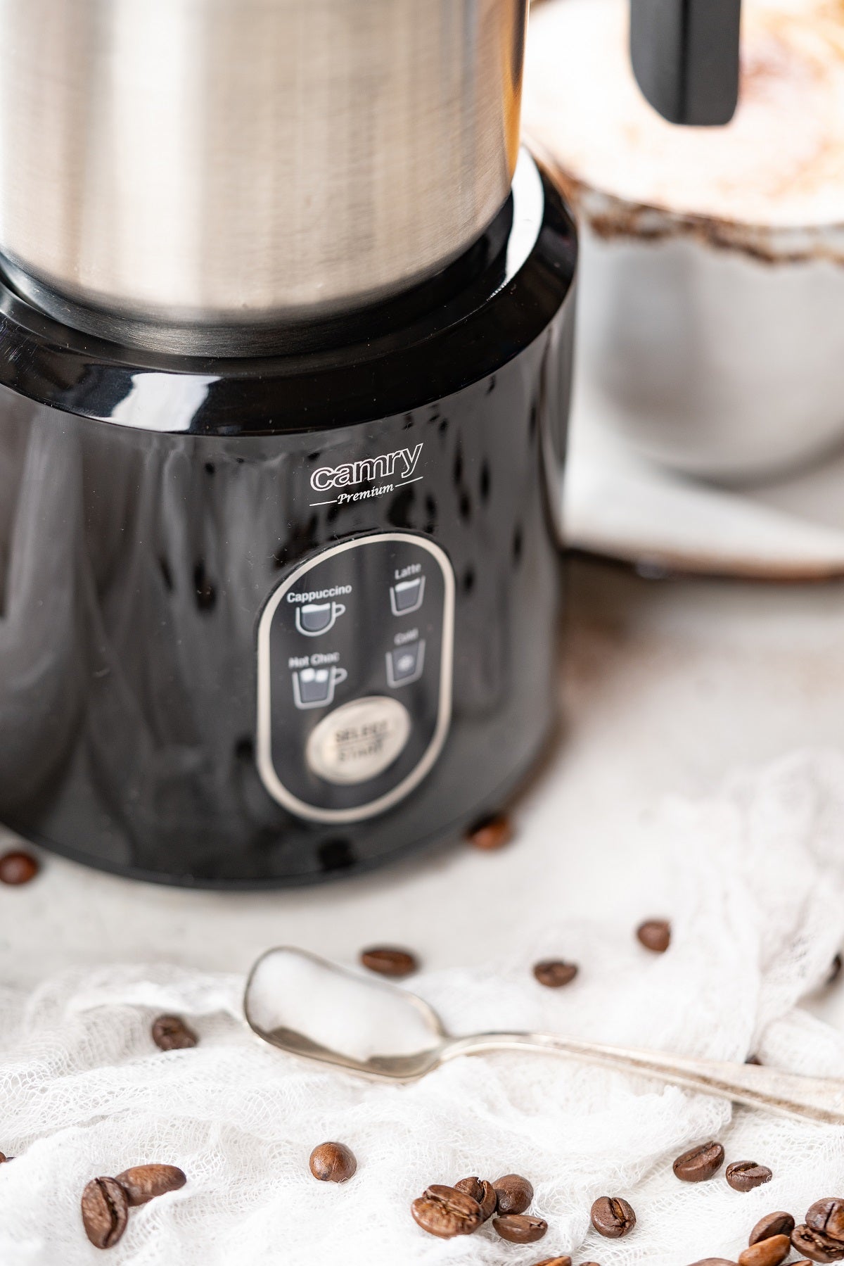Camry CR4498 Milk Frother 2in1 Frothing and Heating