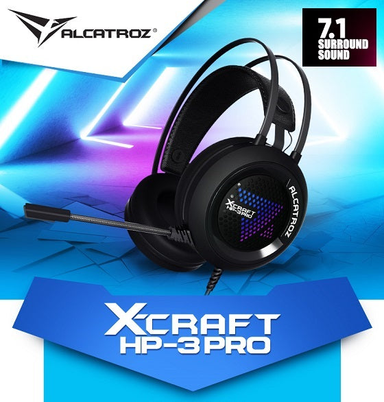 Alcatroz X-Craft HP-3 PRO USB Headset