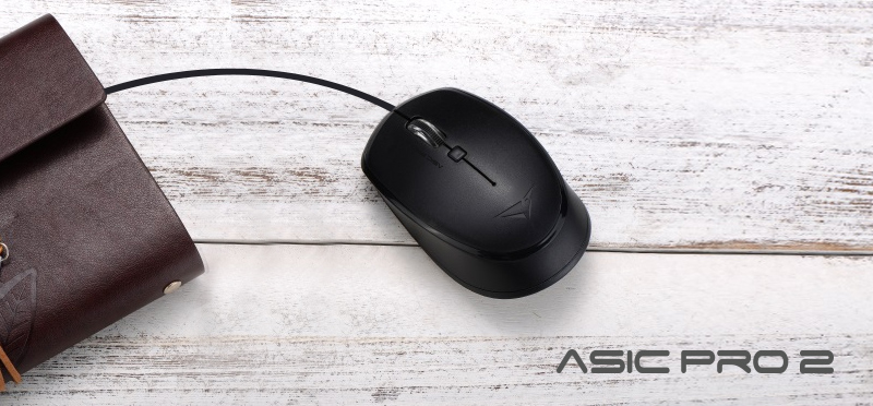 Alcatroz ASIC PRO 2 Wired Mouse Black