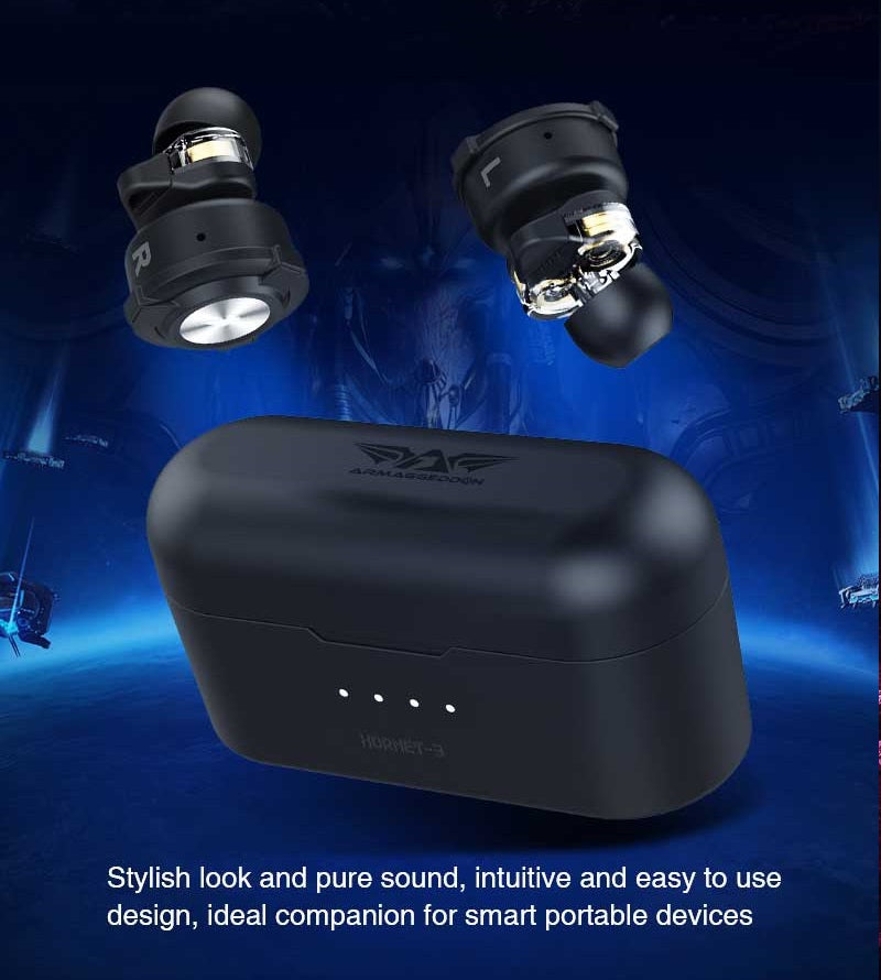 Armaggeddon HORNET 3 Dual Driver TWS Gaming Earphones
