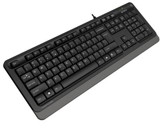 A4TECH FK10 RUSSIAN FSTYLER SLEEK MULTIMEDIA KEYBOARD USB BLACK