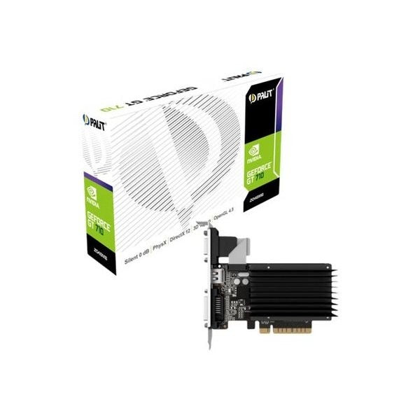 GT 710 DDR3, 2 GB PALIT LP NVIDIA GeFORCE GRAPHICS CARD
