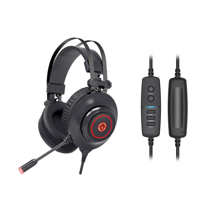 ZEROGROUND HD-2700G HEADSET W/MIC USB 7.1 OKIMO