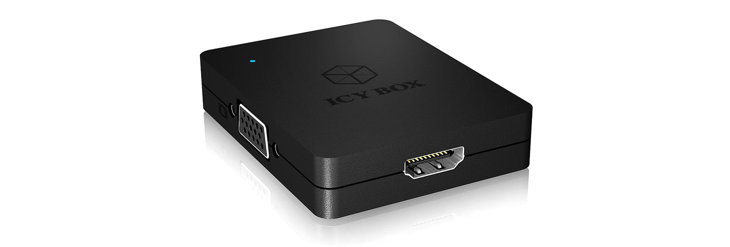 ICYBOX IB-SPL1031 DP TO HDMI/DP/VGA SPLITTER