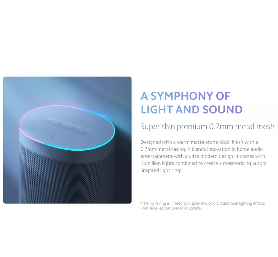 Xiaomi Mi Smart Google Assistant Speaker Global White